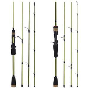 Elevate Your Fishing Experience with the 4-Section Carbon Telescopic Fishing Rod