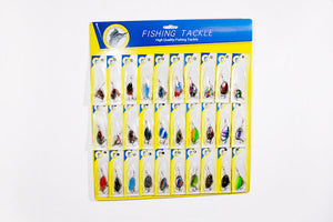 Elevate Your Fishing Game with the 30-Piece Fishing Hook Lure Set