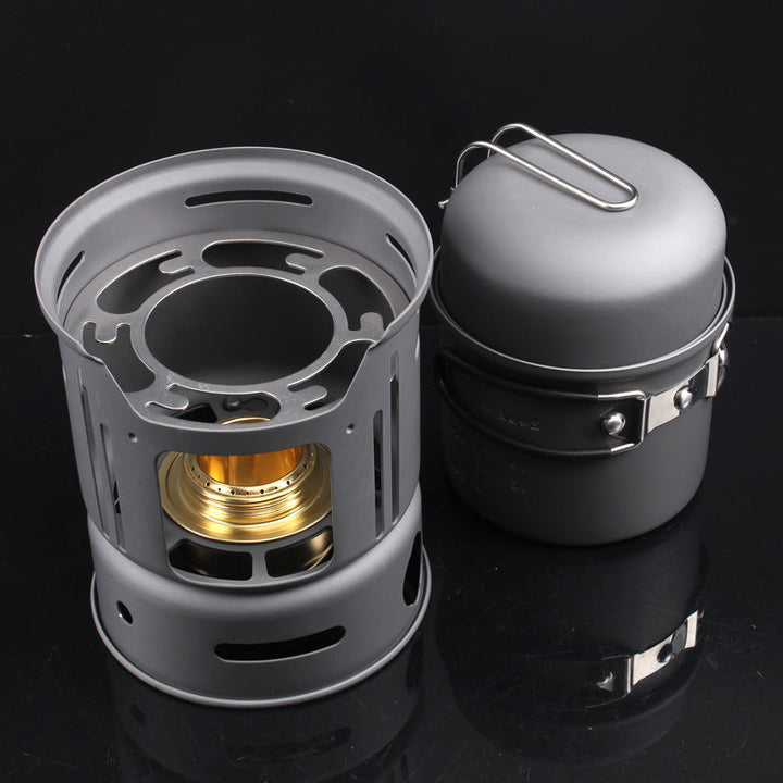 Explore the Great Outdoors with Our Compact Outdoor Camping Cookware Set