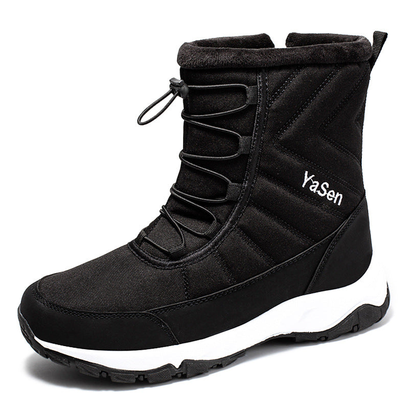 Men’s Fleece-Lined Waterproof Snow Hiking Boots