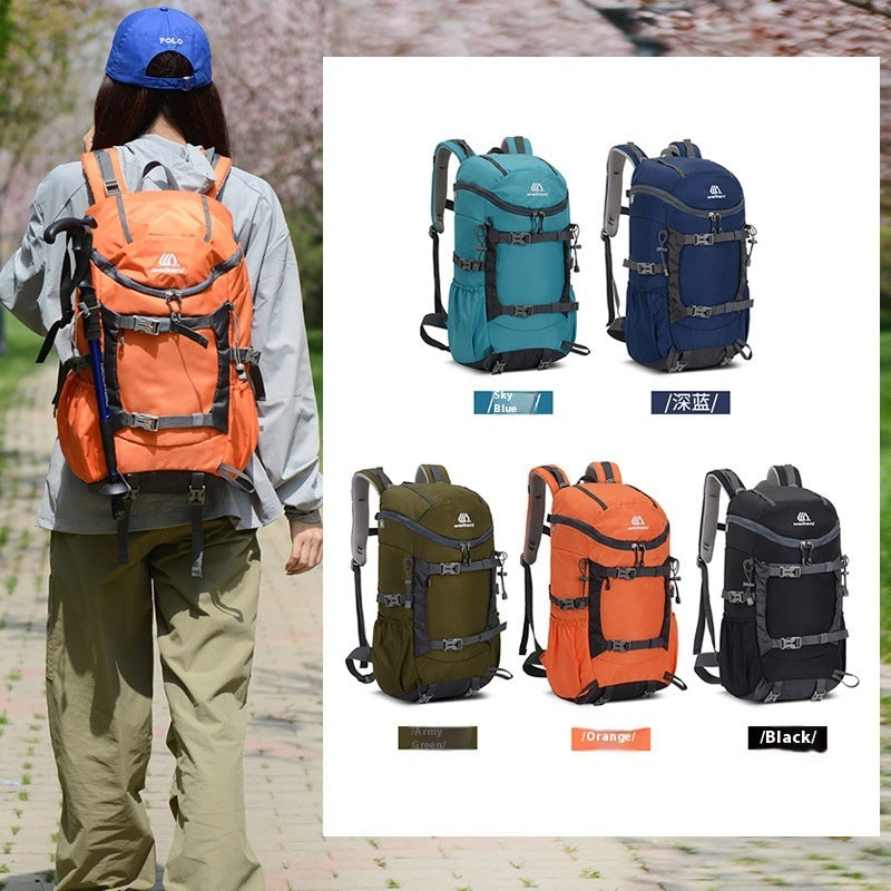 30L Oxford Cloth Hiking Backpack for Camping Adventures
