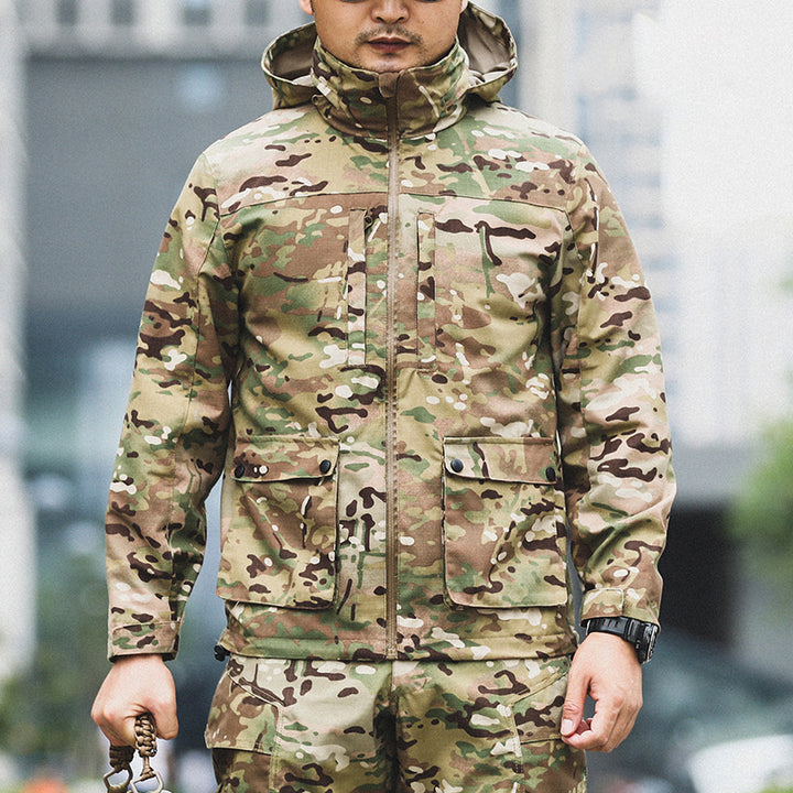 Simple Fashion Men’s Outdoor Camouflage Jacket
