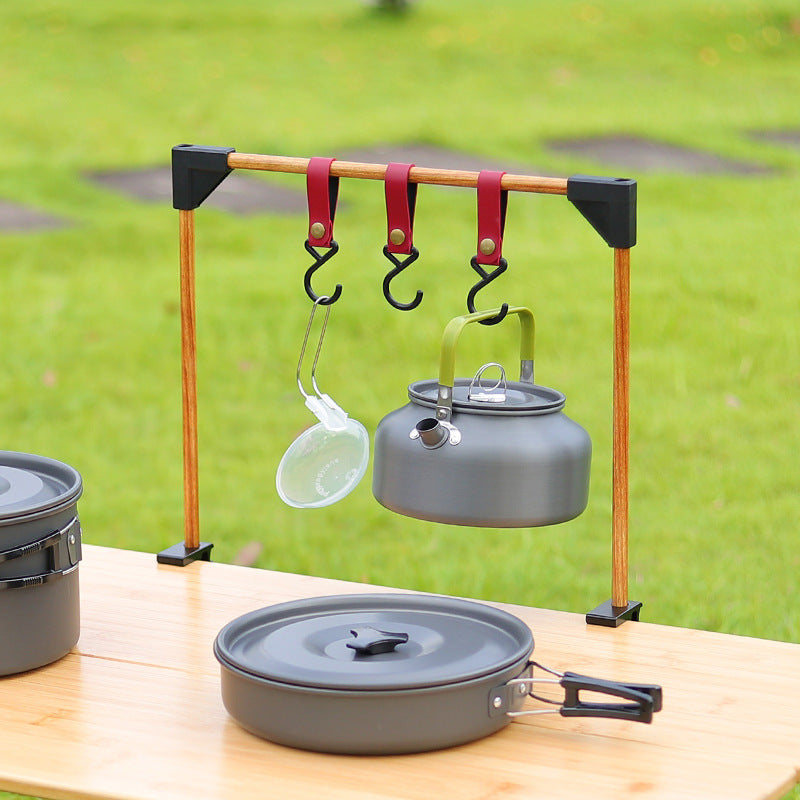 Adjustable Hanging Rack for Camping Stove and Cookware