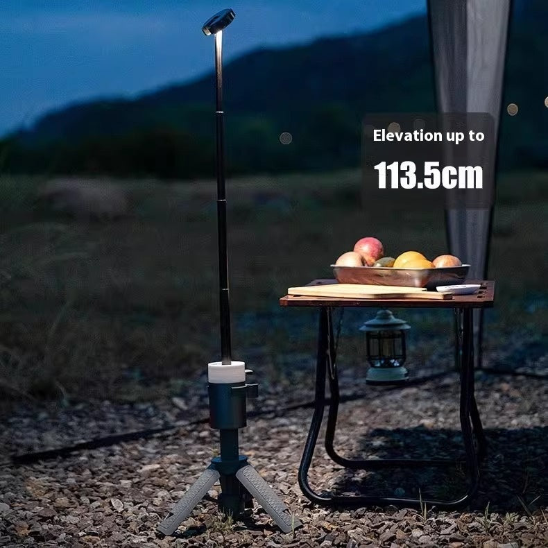 Aluminum Alloy Retractable Camping Lantern for Outdoor Use
