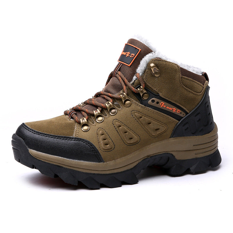 Warm Insulated Snow Boots for Outdoor Hiking