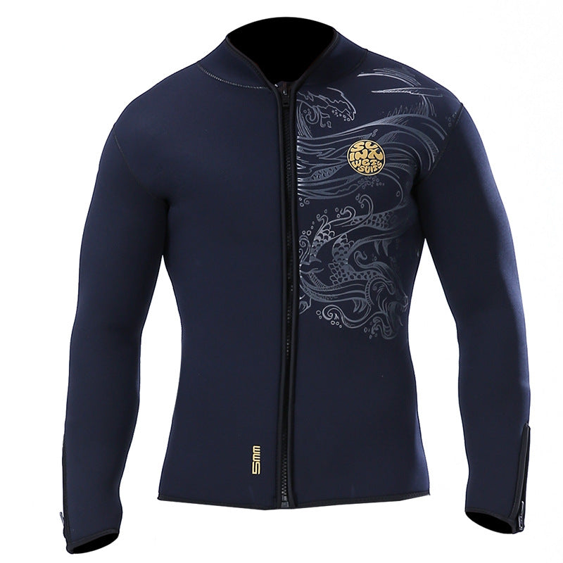 Fleece Lined Padded Diving And Surf Wetsuit