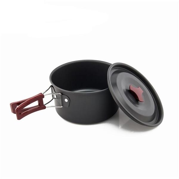 Portable Camping Cookware Set for Outdoor Cooking