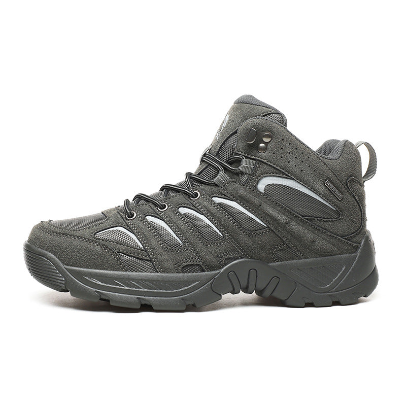 Men’s High-Top Martin Hiking Boots for Outdoors