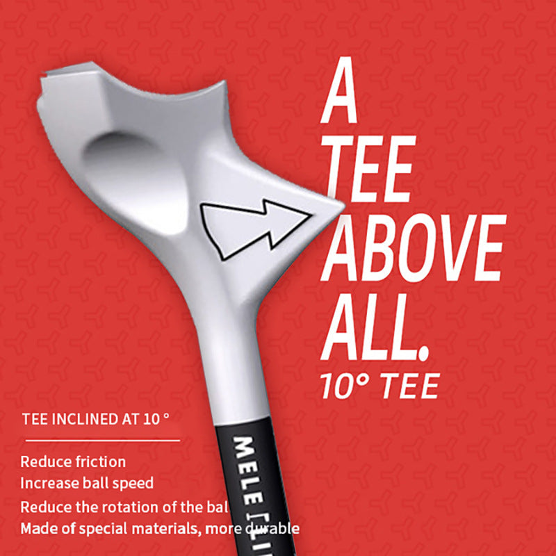 Durable Golf Tee Set with Ball Holder and Balance Support