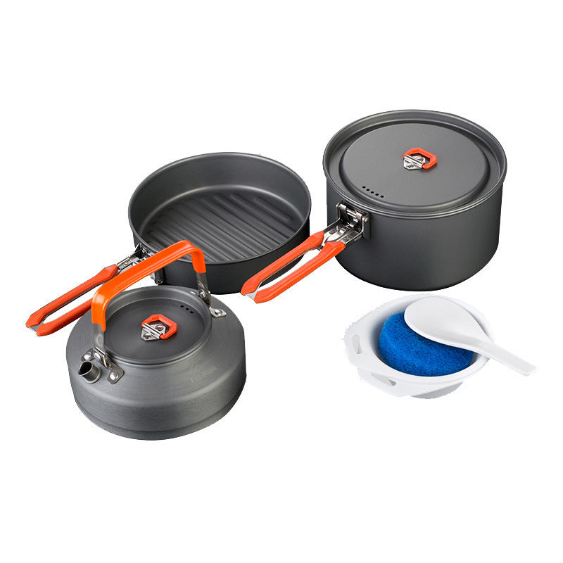 Fire-Maple Feast 2 Portable Camping Cookware Set (2–3 People)