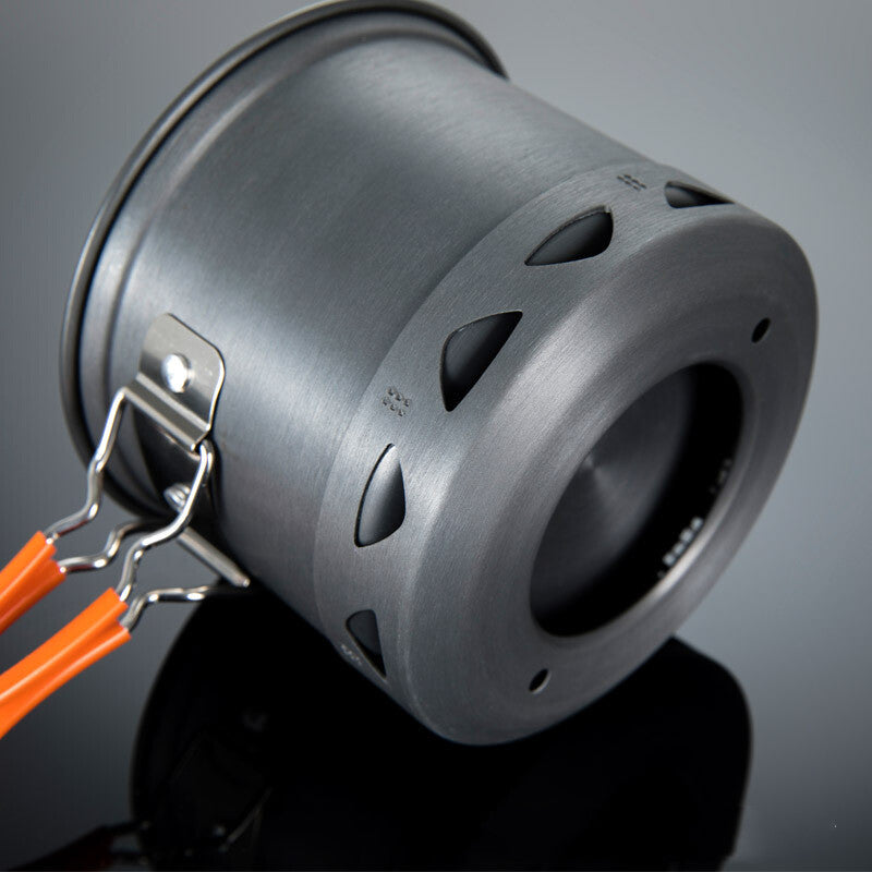 Single-Pot Heat-Collecting Mountaineering Cookware for Camping