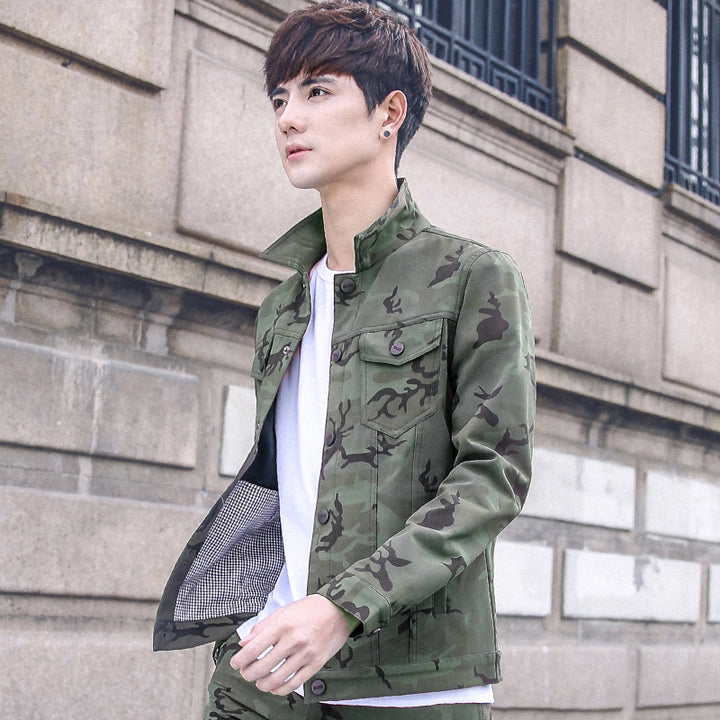 Men’s Camouflage Overalls Jacket for Stylish Outdoor Wear