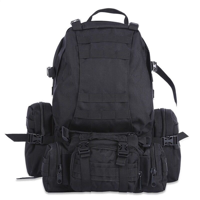50L Waterproof Tactical MOLLE Hiking Backpack for Outdoor Travel