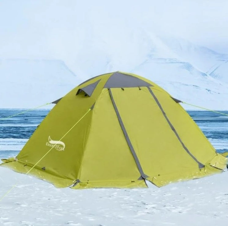 Desert Fox Aluminum Double Camping Tent for Outdoors