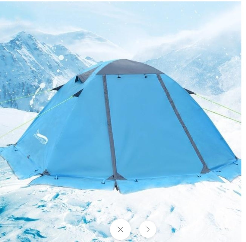 Desert Fox Aluminum Double Camping Tent for Outdoors