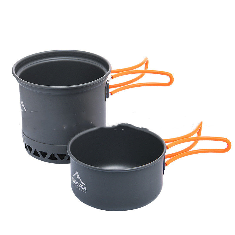 Widesea Outdoor Camping Cookware Set for Travel Cooking