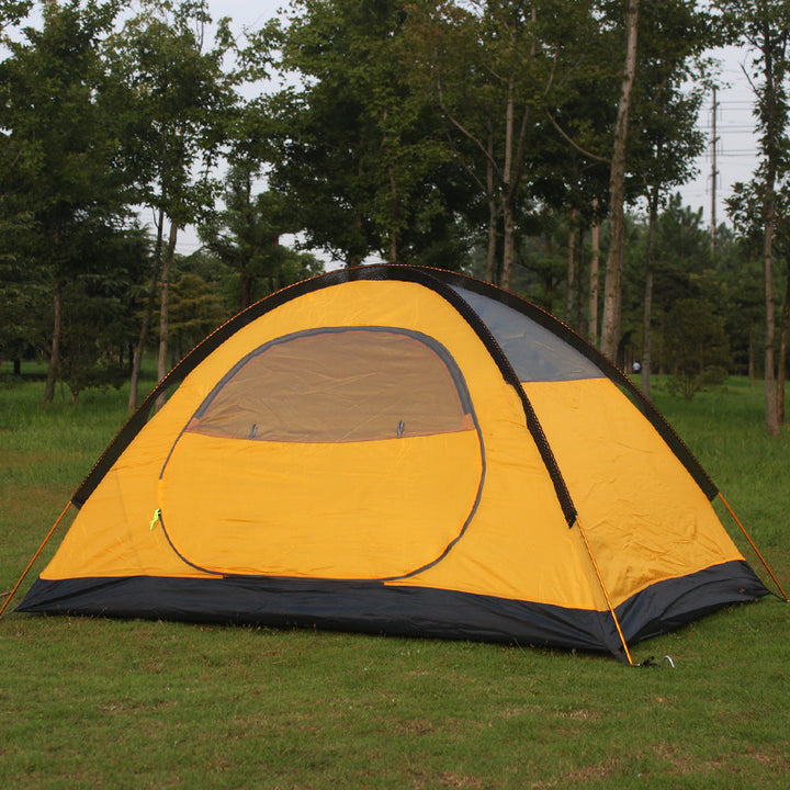 Double-Layer Aluminum Pole Outdoor Camping Tent