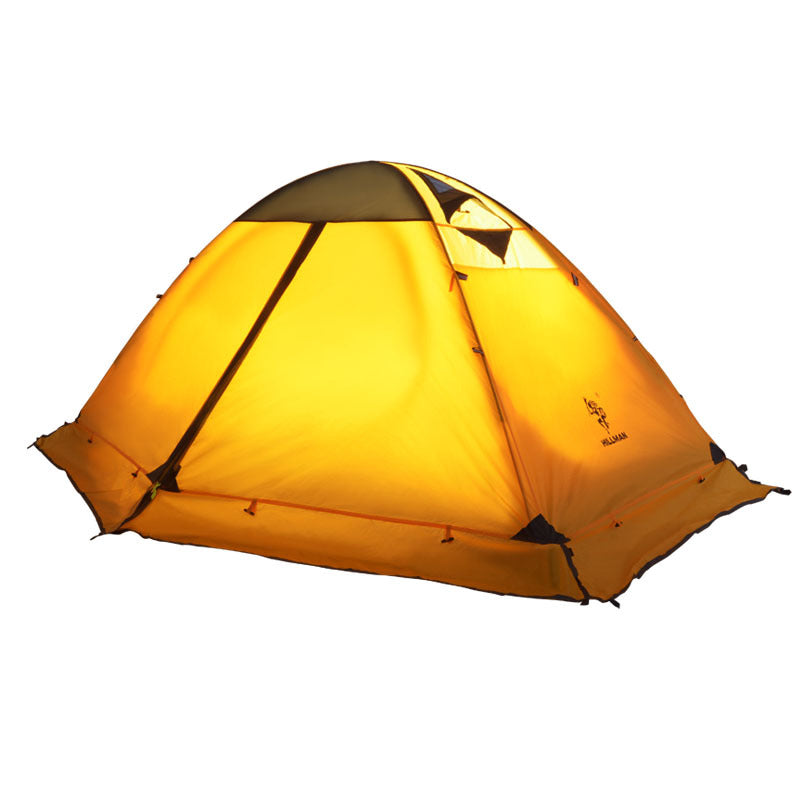 Double-Layer Aluminum Pole Outdoor Camping Tent