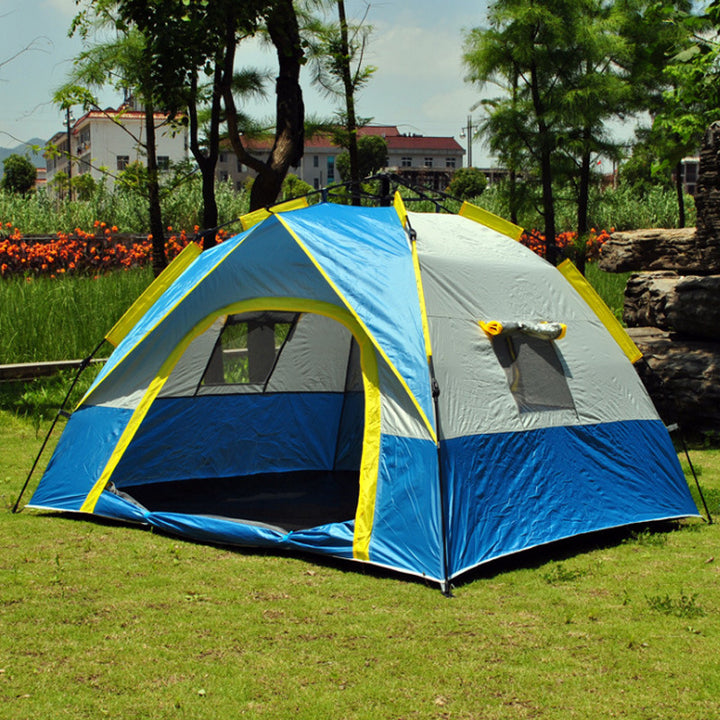 Automatic Pop-Up Camping Tent for Multi-Person Outdoor Use