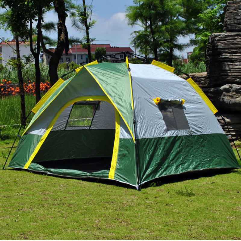 Automatic Pop-Up Camping Tent for Multi-Person Outdoor Use