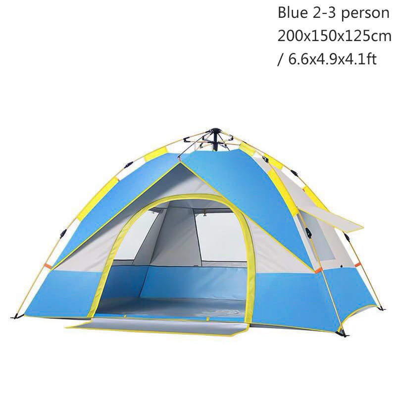 Automatic Pop-Up Camping Tent for Multi-Person Outdoor Use