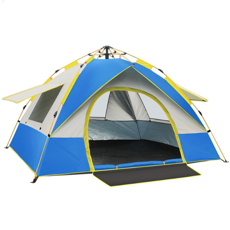 Automatic Pop-Up Camping Tent for Multi-Person Outdoor Use
