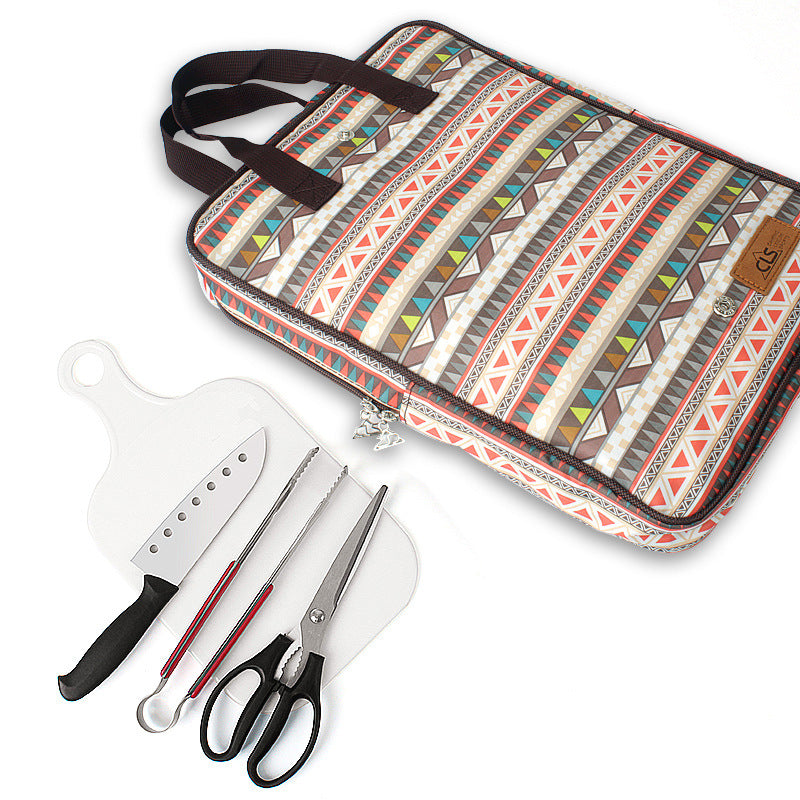 Five-Piece Outdoor Camping and BBQ Cookware Set