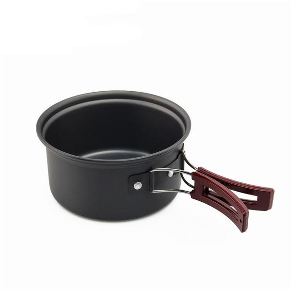 Portable Camping Cookware Set for Outdoor Cooking