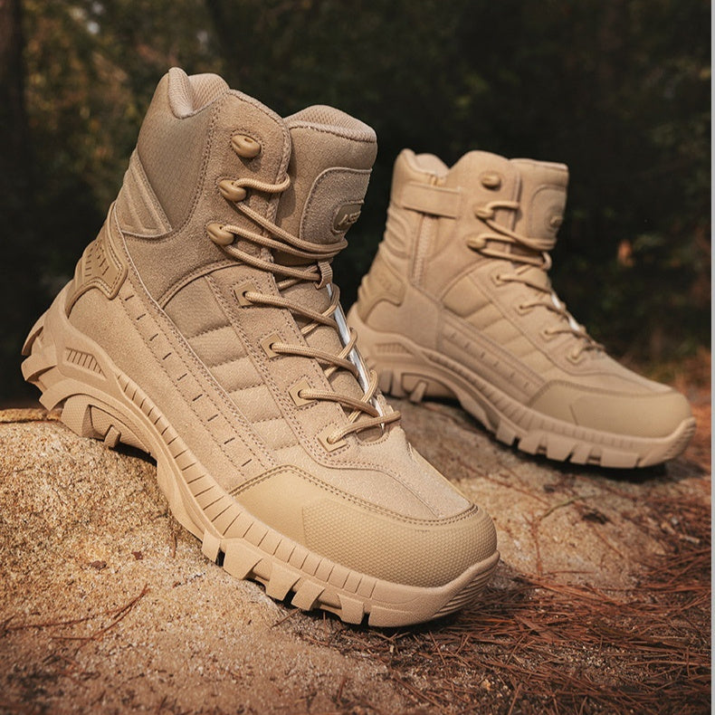 Plus Size Outdoor Hiking Boots for Training and Tourism Comfort