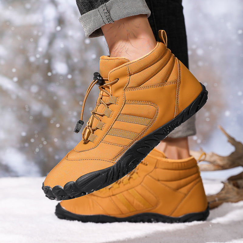 Warm Non-Slip High-Top Snow Boots for Outdoors