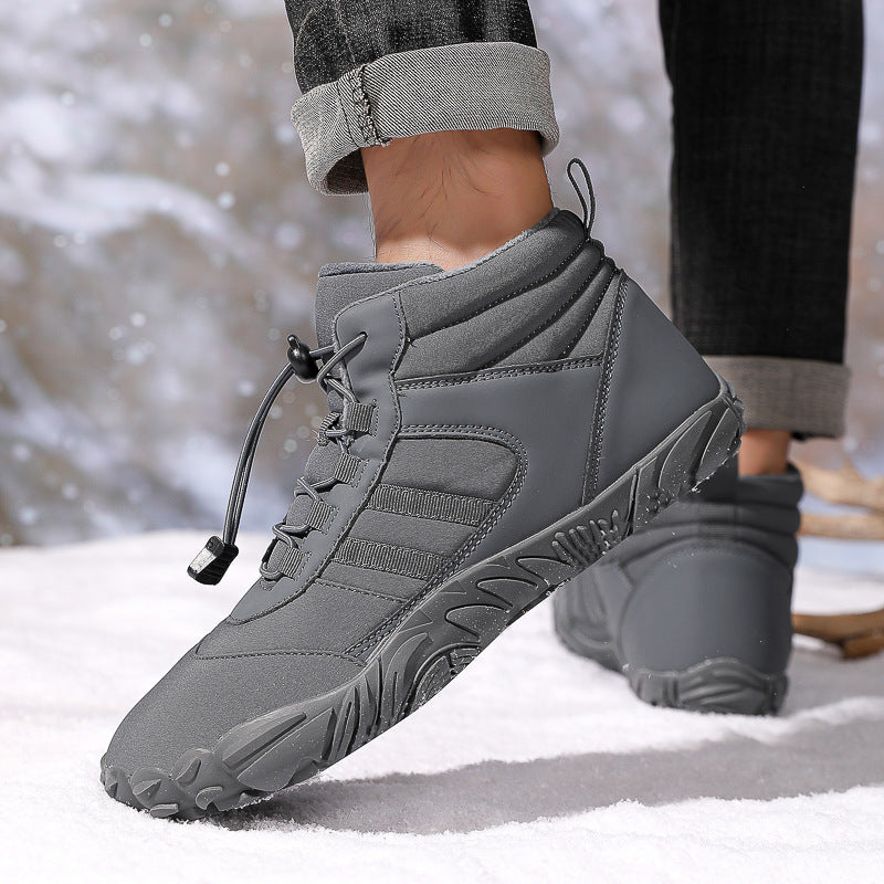 Warm Non-Slip High-Top Snow Boots for Outdoors