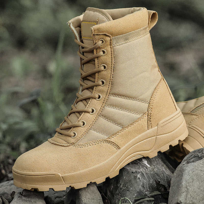 Desert Combat Hiking Boots for Tactical Outdoor Use