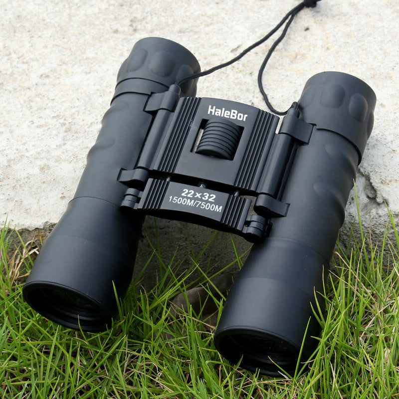 22x32 HD Portable Folding Binoculars With Low Light Vision