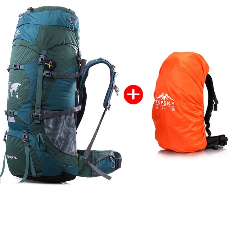 Waterproof Large-Capacity Multifunctional Hiking Backpack for Outdoor Travel