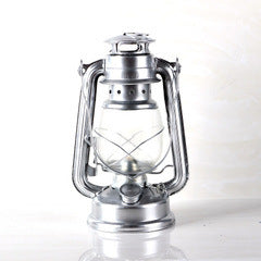 Retro Iron Kerosene Camping Lantern for Portable Tent Lighting