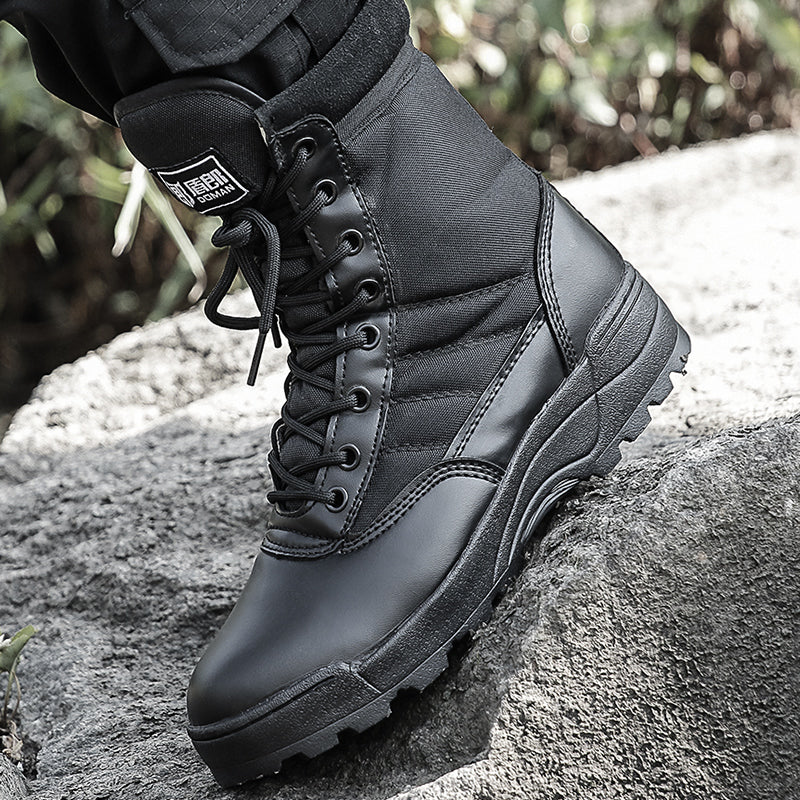 Desert Combat Hiking Boots for Tactical Outdoor Use