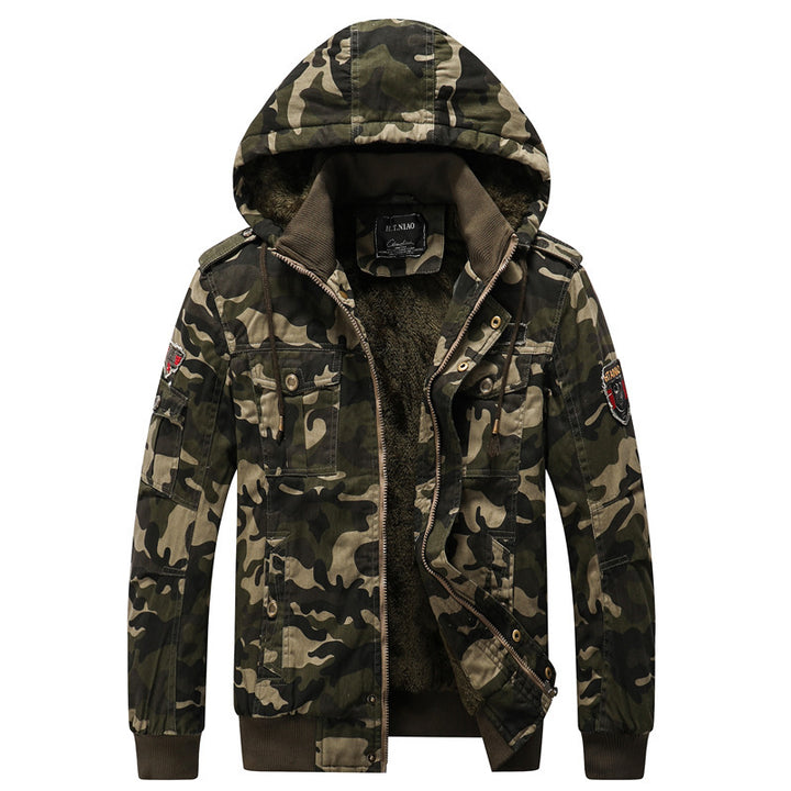 Casual Camouflage Print Men’s Outerwear Jacket