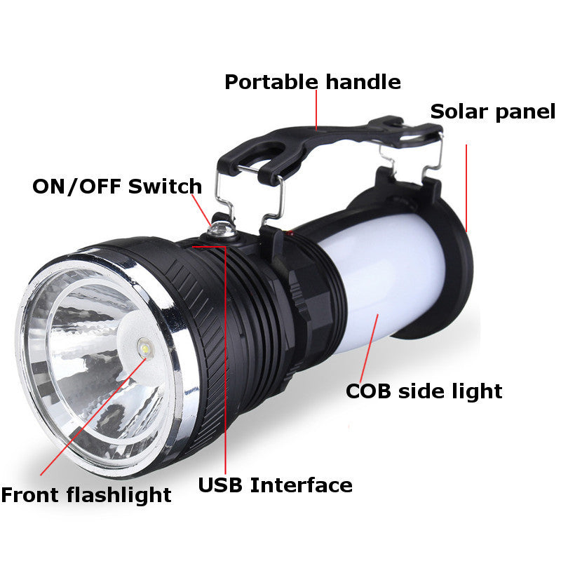 Portable Camping Tent Flashlight for Outdoor Use