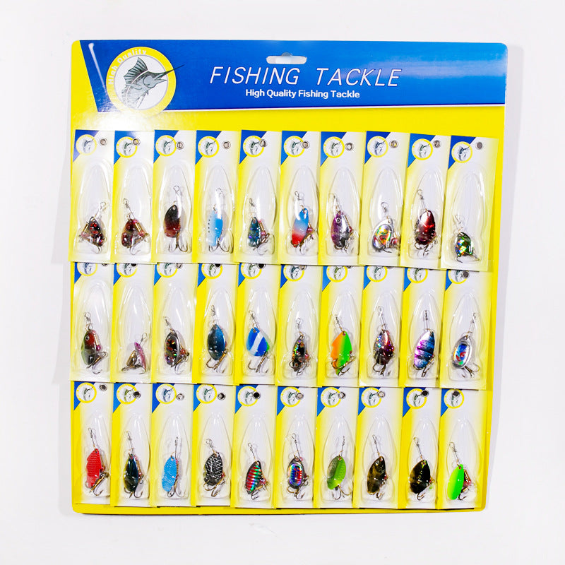 30-Piece Fishing Hook Lure Set