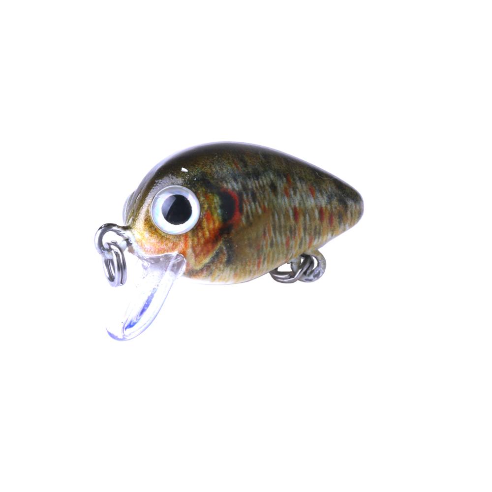 Mini Crankbait Fishing Lures 1.06 in 0.05 oz Box Set
