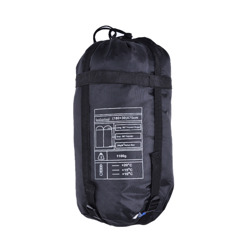 Waterproof Splicing Cotton Sleeping Bag for Four Seasons Camping