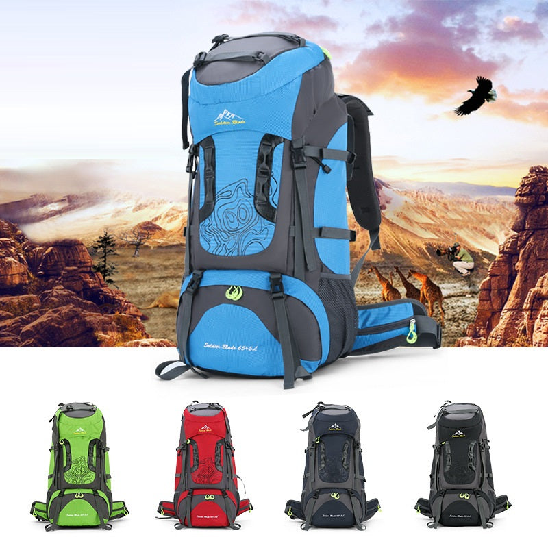 Waterproof Large-Capacity Hiking Backpack for Camping