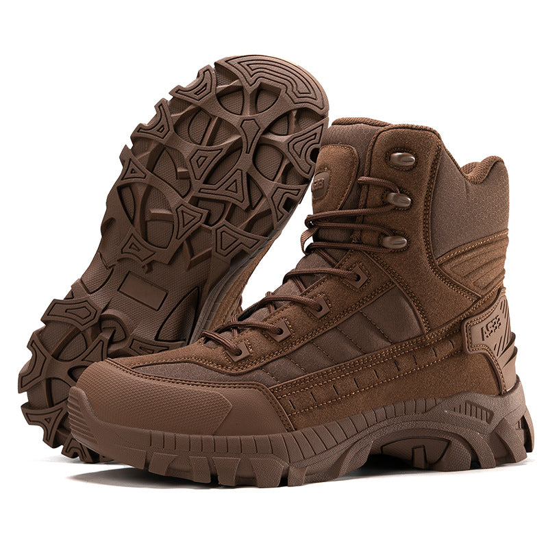 Plus Size Outdoor Hiking Boots for Training and Tourism Comfort
