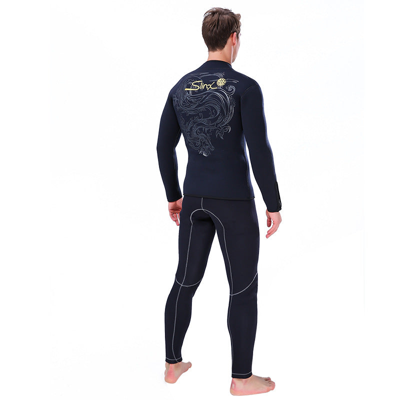 Fleece Lined Padded Diving And Surf Wetsuit