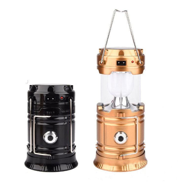 Solar Charging Multifunctional Telescopic Camping Lantern