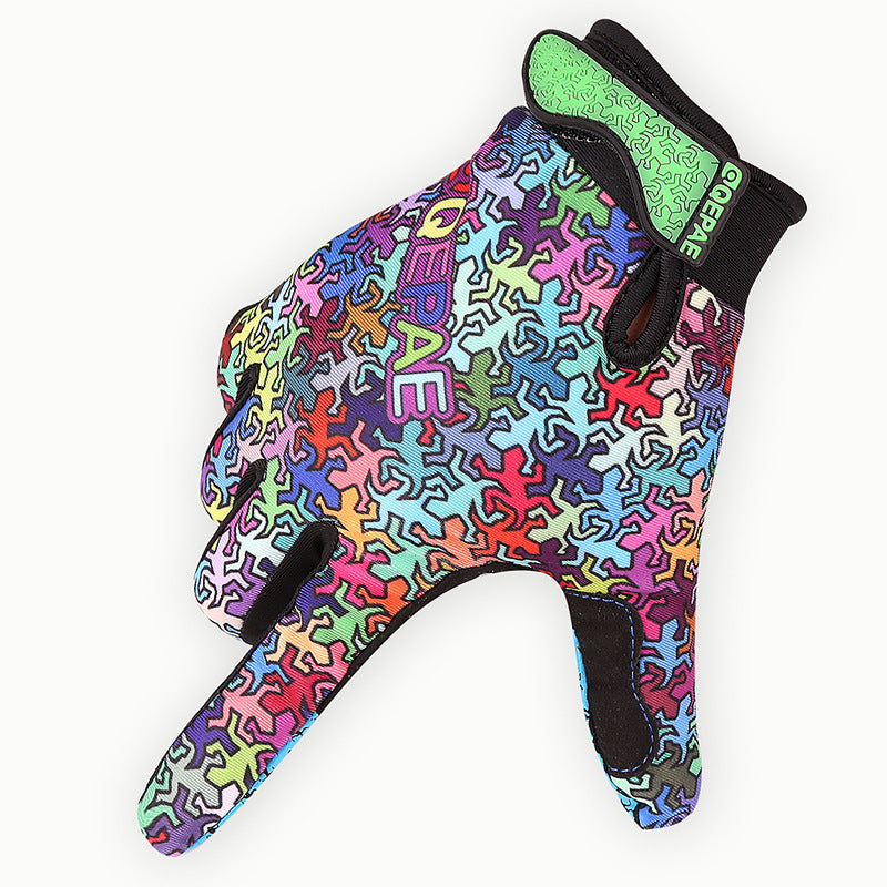 Non-Slip Full Finger Cycling Gloves