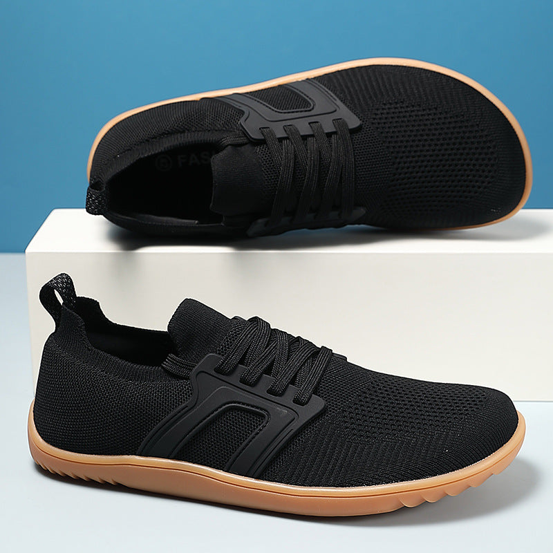Wide-Fit Barefoot Style Hiking Boots for Casual Outdoor Wear