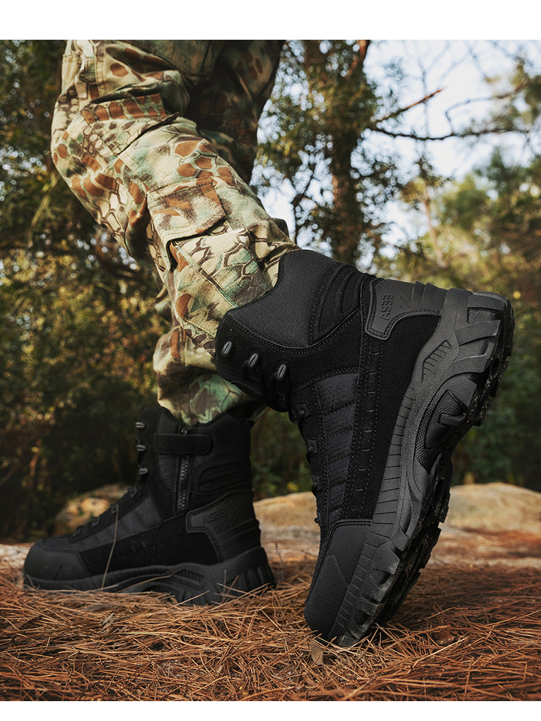 Plus Size Outdoor Hiking Boots for Training and Tourism Comfort