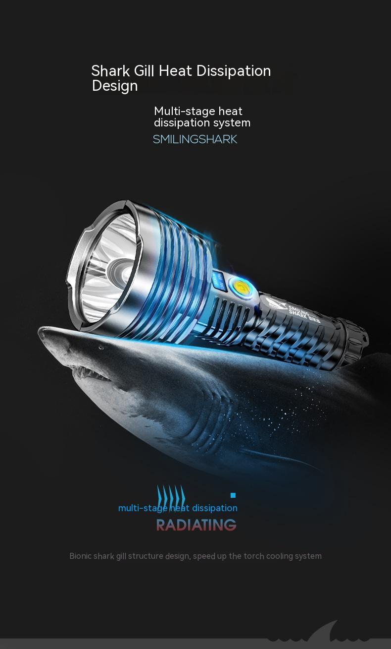 P90 Long-Range Waterproof Rechargeable Camping Flashlight