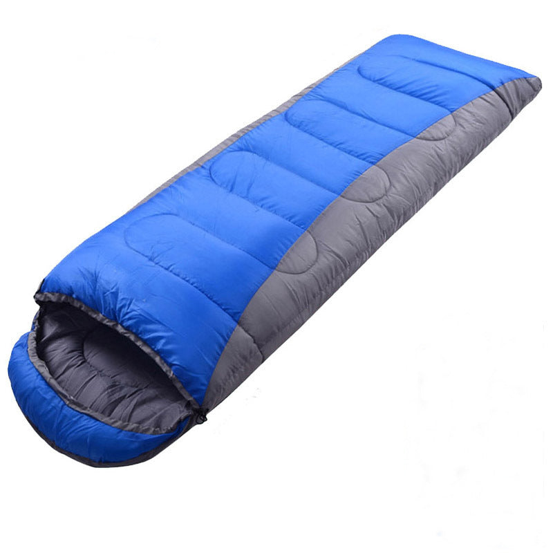 Waterproof Splicing Cotton Sleeping Bag for Four Seasons Camping